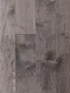 Silver Drift Oak Solid Hardwood Flooring plank with cool grey-brown smooth finish – TF Renovations Mississauga