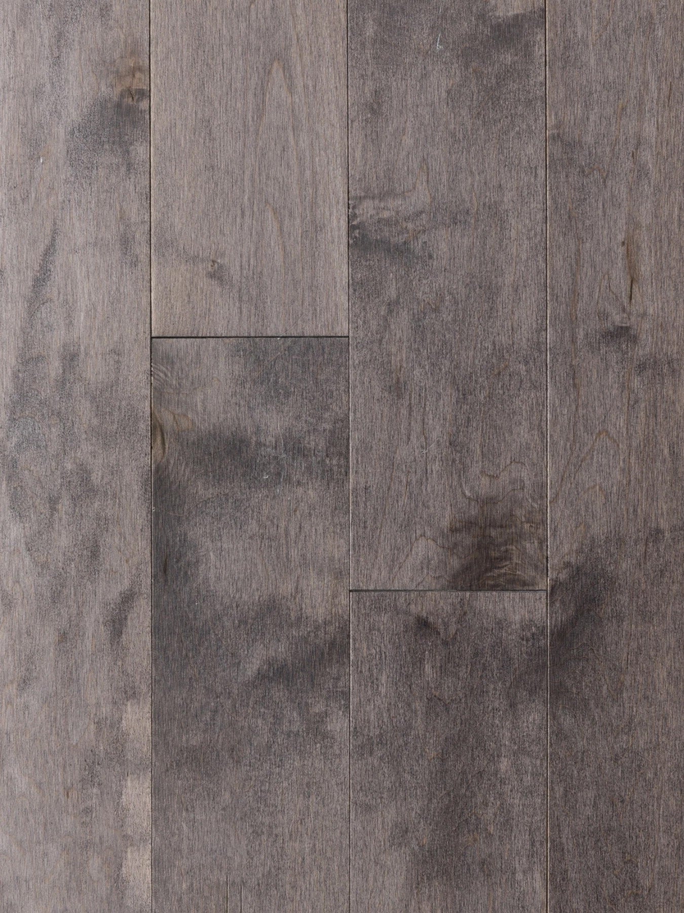Silver Drift Oak Solid Hardwood Flooring plank with cool grey-brown smooth finish – TF Renovations Mississauga