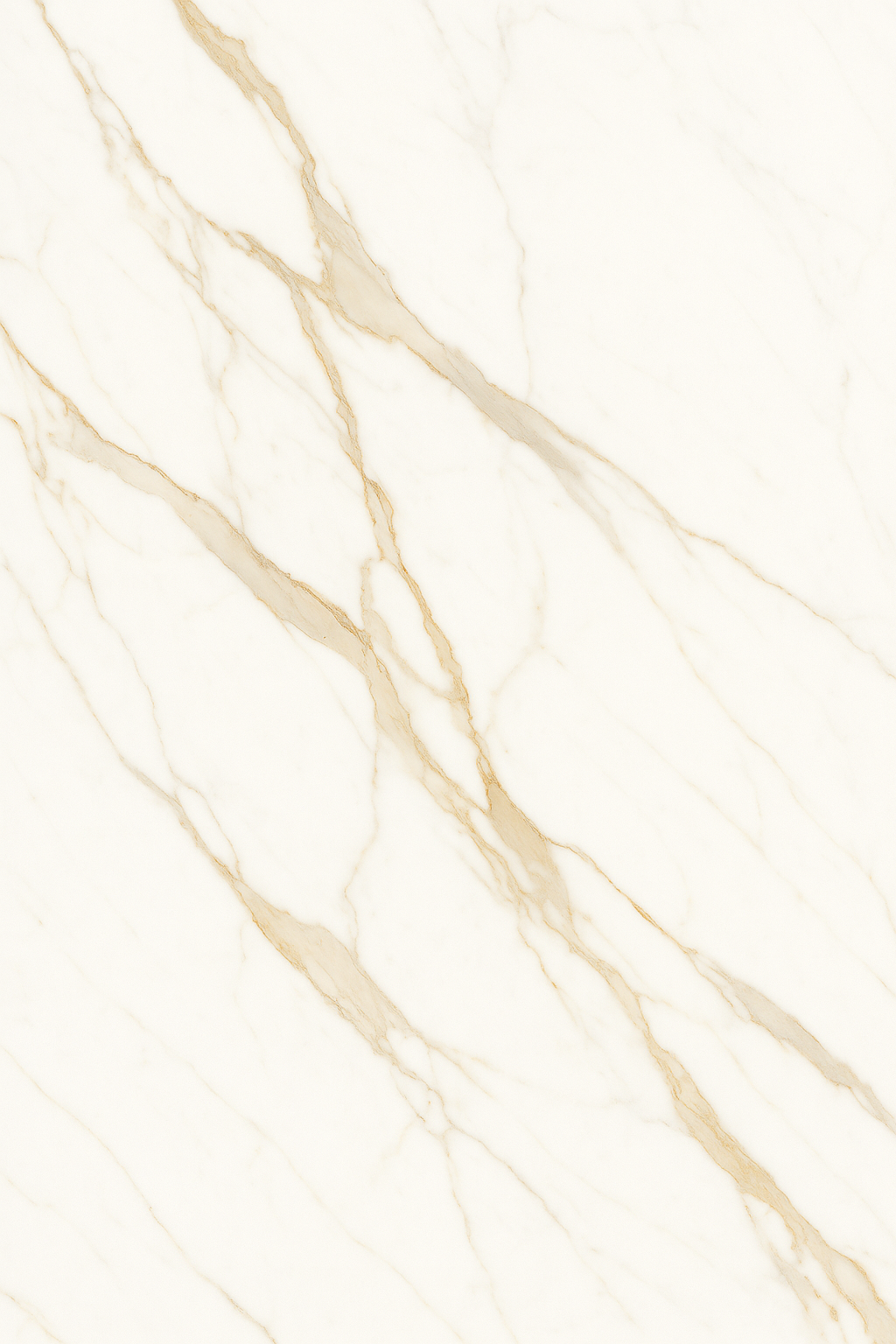 48x96 Calacatta Gold Polished Porcelain Slab with warm gold and grey veining on white – TF Renovations Mississauga