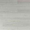 Matte embossed cool grey oak grain detail on Arctic Grey Oak SPC click-lock plank for Cambridge homes