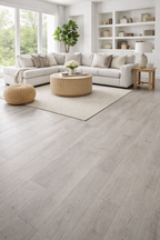 7x60 Arctic Grey Oak SPC Vinyl Plank with realistic matte grey wood texture – TF Renovations Mississauga