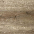 Matte embossed warm wood grain detail on Coral SPC click-lock plank for Cambridge homes