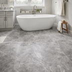 24x24 Atlantic Classic Porcelain Tile with neutral stone-look texture – TF Renovations Mississauga