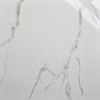 24x24 Stellar White Polished Porcelain Tile large-format bright white surface – TF Renovations Mississauga