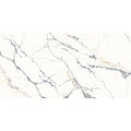 24x48 Calacatta Borealis Polished Porcelain Tile with soft grey veining on white – TF Renovations Mississauga