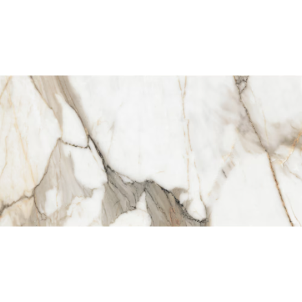 24x48 Calacatta Sierra Polished Porcelain Tile with elegant grey veining on white – TF Renovations Mississauga