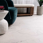 24x48 Calacatta Ventura Polished Porcelain Tile with graceful grey veining on white – TF Renovations Mississauga
