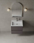 24-Inch Wall-Mounted Matte MDF Vanity ready for fast GTA delivery from TF Renovations warehouse