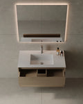 36-Inch Wall-Mounted Veneer Vanity ready for fast GTA delivery from TF Renovations warehouse