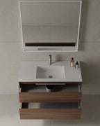 39-Inch Wall-Mounted Bathroom Vanity - free delivery