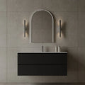 47-Inch Wall-Mounted Matte MDF Vanity - Free delivery
