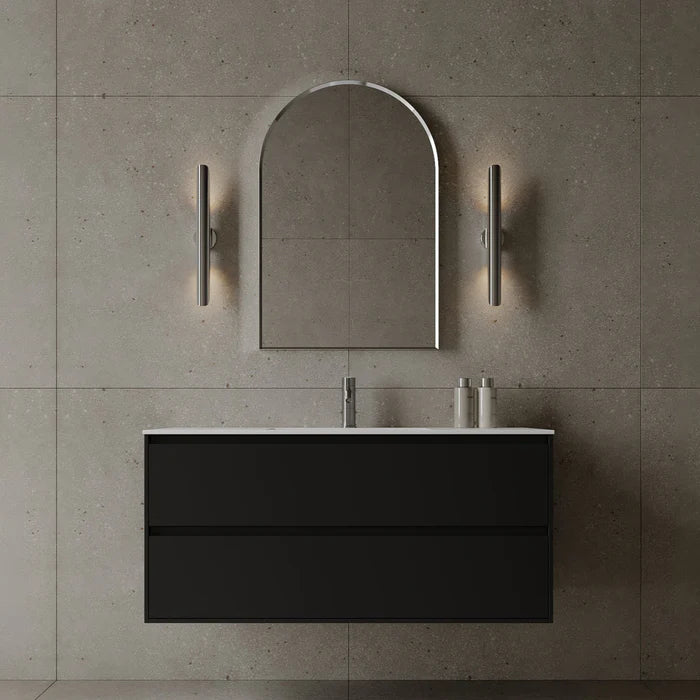 47-Inch Wall-Mounted Matte MDF Vanity - Free delivery