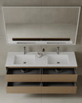 59-Inch Wall-Mounted Bathroom Vanity ready for fast GTA delivery from TF Renovations warehouse