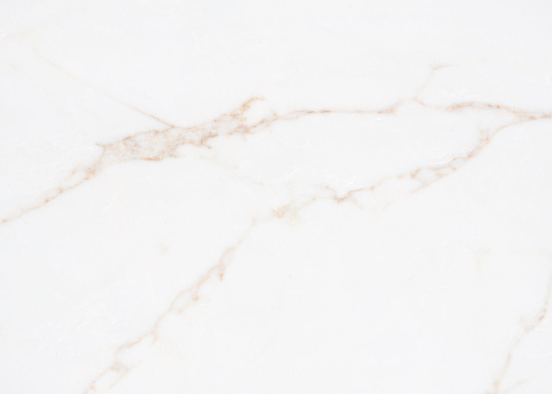 Calacatta Oro quartz countertop detail - TF Renovations Mississauga