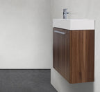 18-Inch Wall-Mounted Bathroom Vanity ready for fast GTA delivery from TF Renovations warehouse