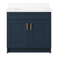 Timeless 24-inch shaker bathroom vanity in GTA guest bath