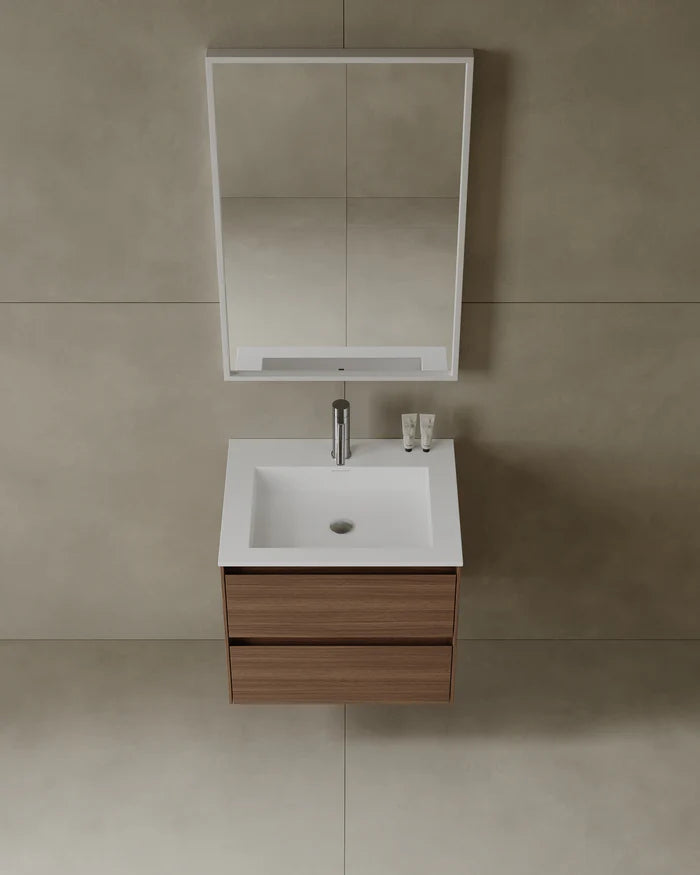 24-Inch Wall-Mounted Bathroom Vanity ready for fast GTA delivery from TF Renovations warehouse