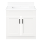 24-Inch Shaker Freestanding Bathroom Vanity with countertop and splash set – TF Renovations Mississauga