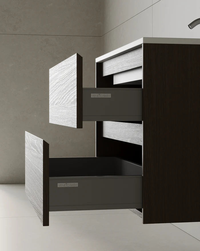 30-Inch Wall-Mounted Bathroom Vanity. Get it installed with TF Renovations