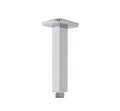Solid Brass 6" Ceiling Arm Square