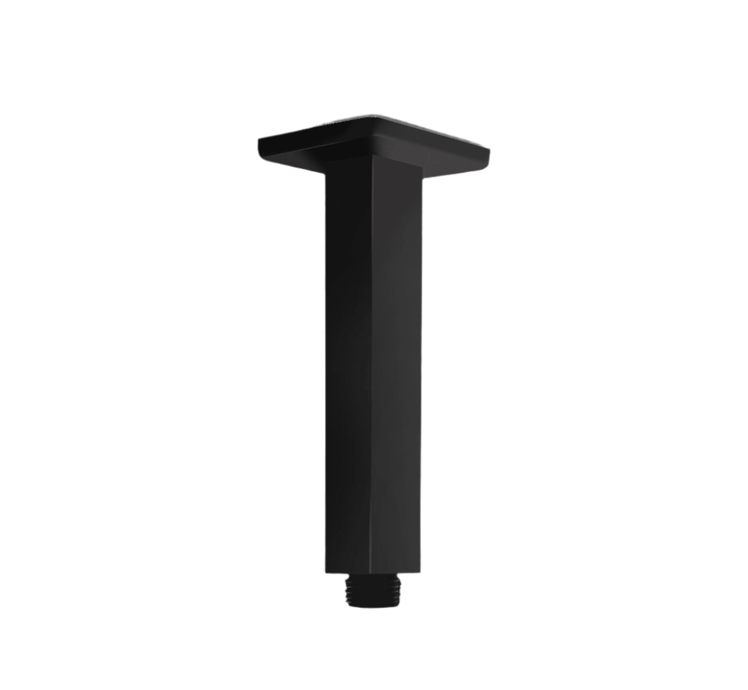 Solid Brass 6" Ceiling Arm Square