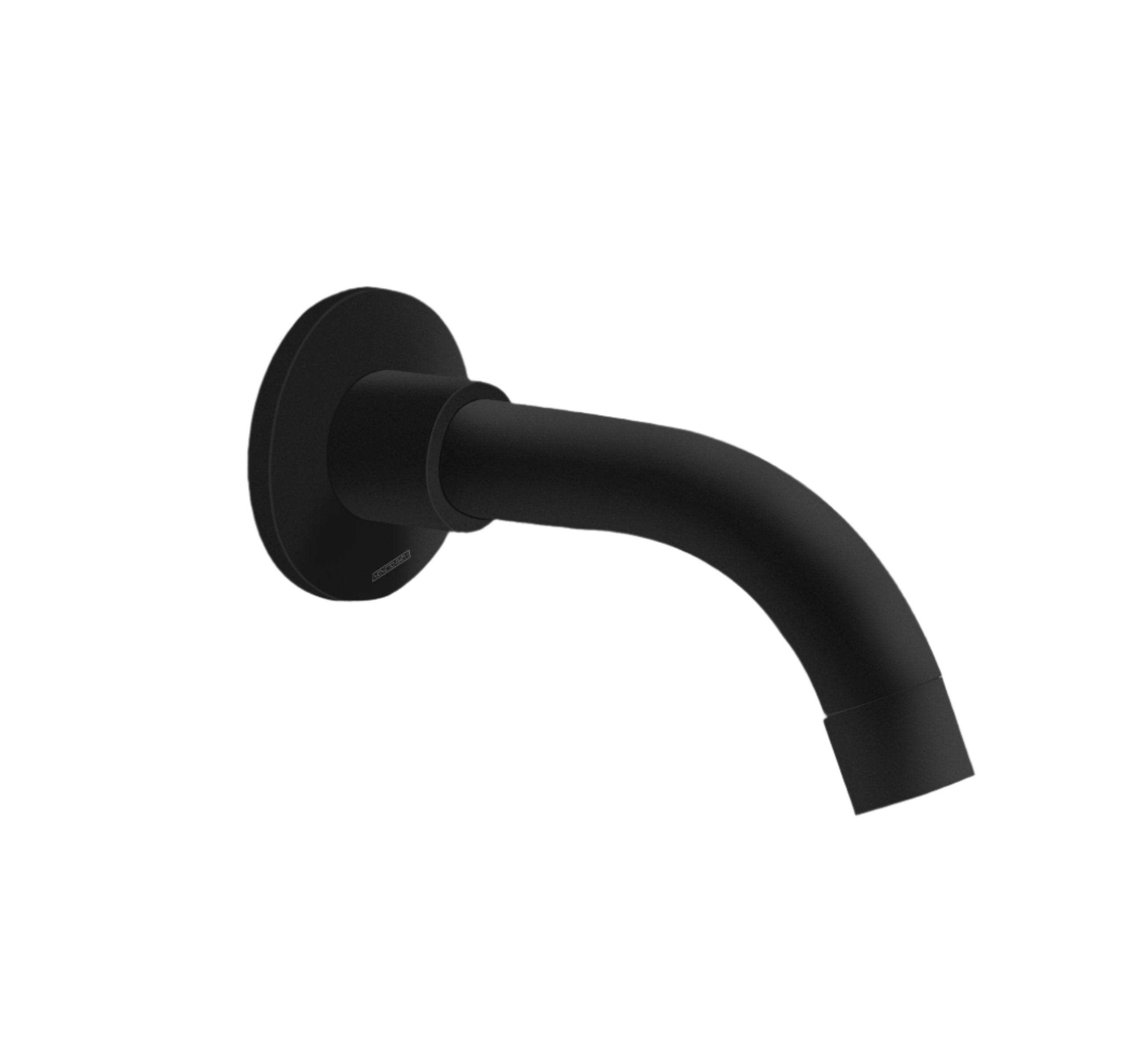 6" Solid Brass Tub Spout Round