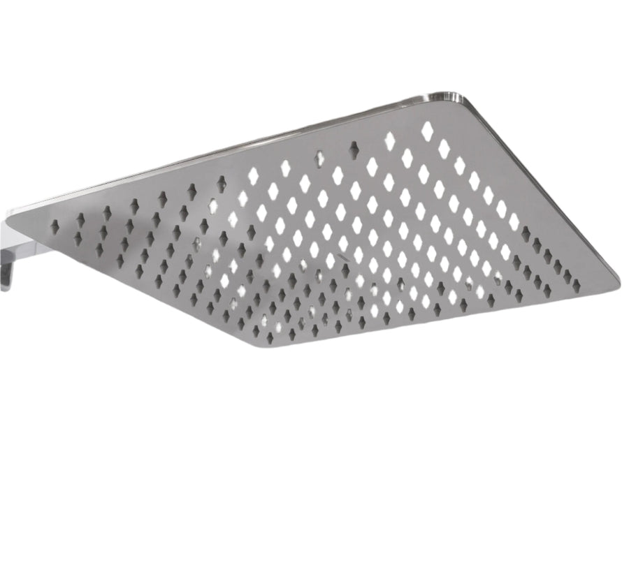 12" Square Stainless Steel Shower Head