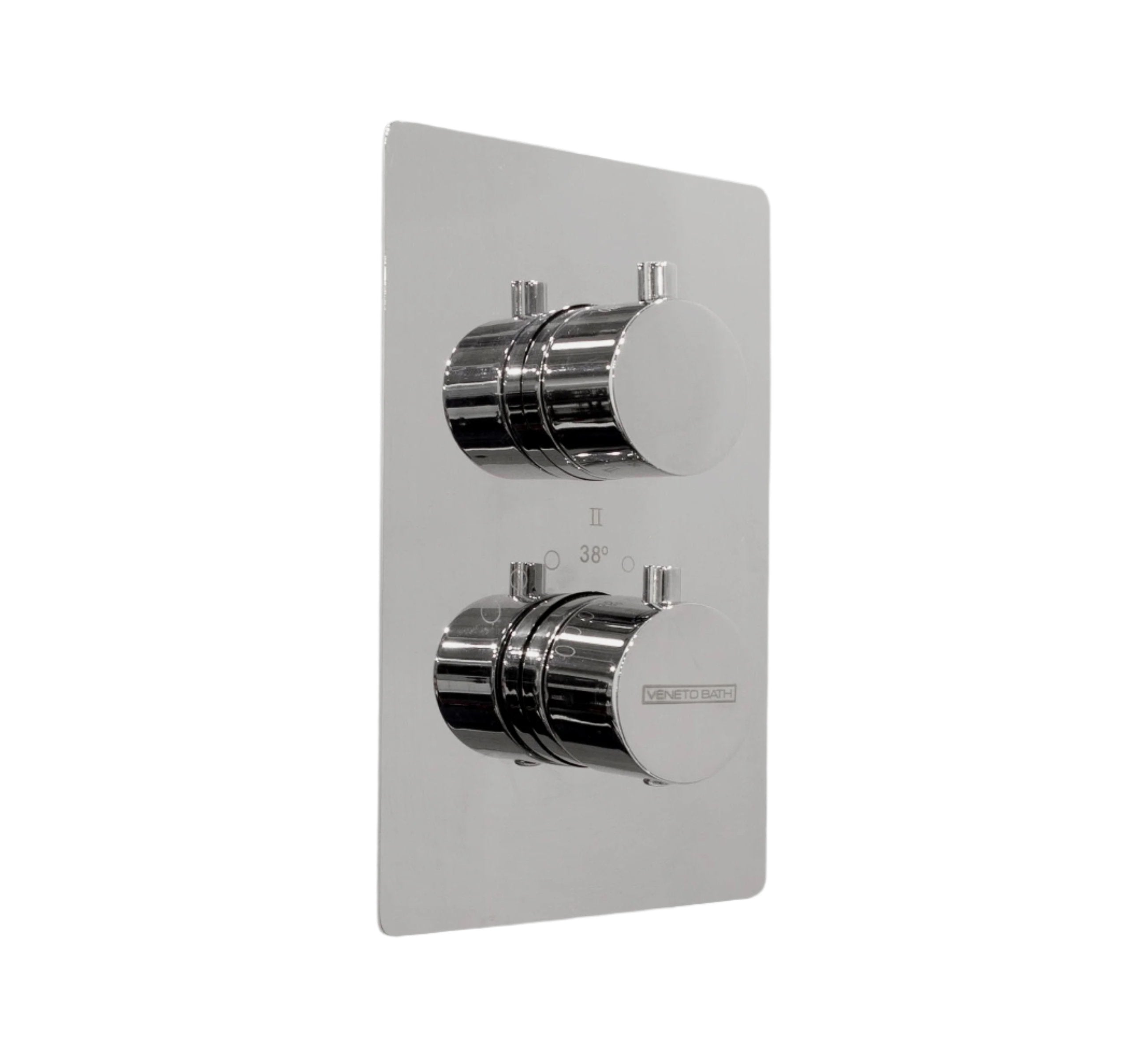 2/3 Function Thermostatic Round Mixer Chrome