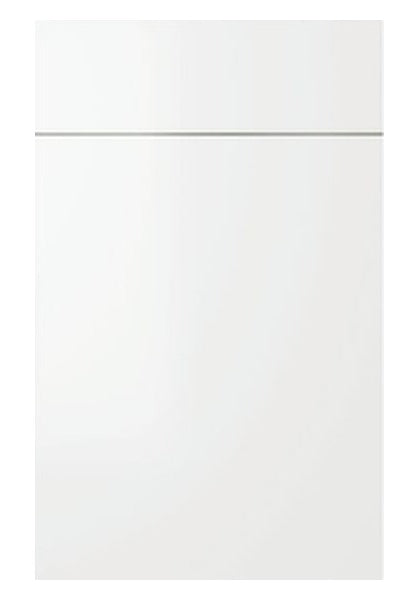 Matt White cabinet door (PMW)