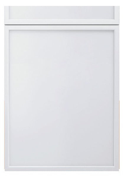 Slim Shaker White cabinet door (SSW)